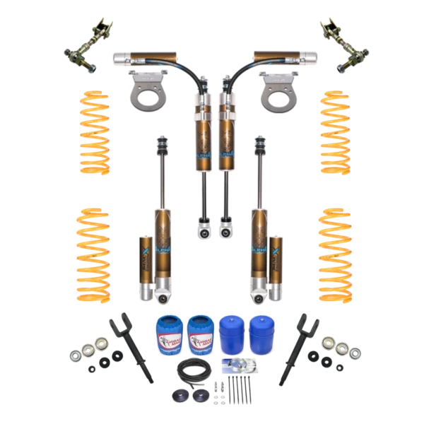 Dodge Ram 2500 lift kit alpha shocks manual jmacx suspension